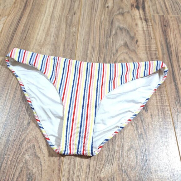 Onia Multicolor Striped Bikini Bottom beach swim - Picture 1 of 4